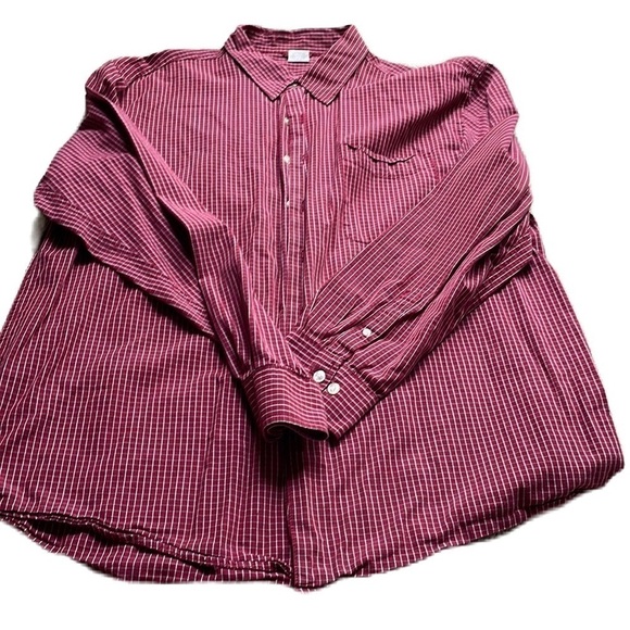 Old Navy Other - Old Navy XL red plaid button down